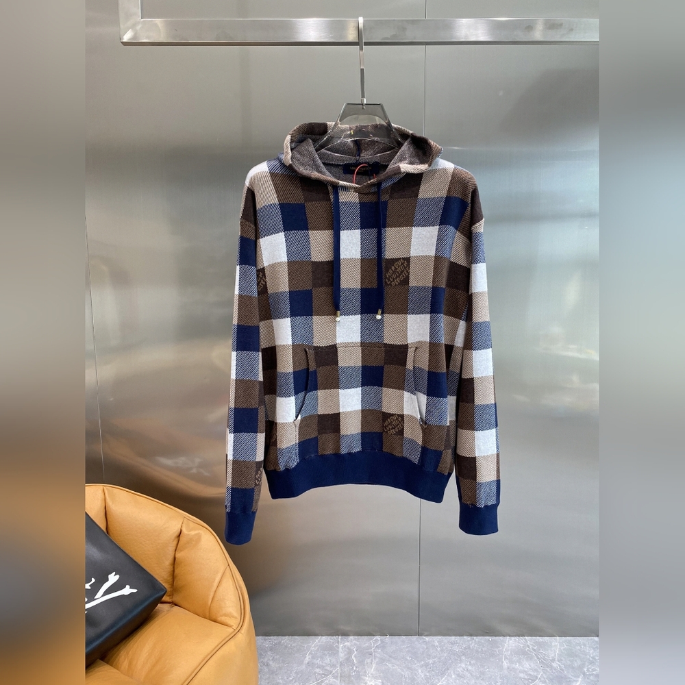 LV Men's Hooded Sweater